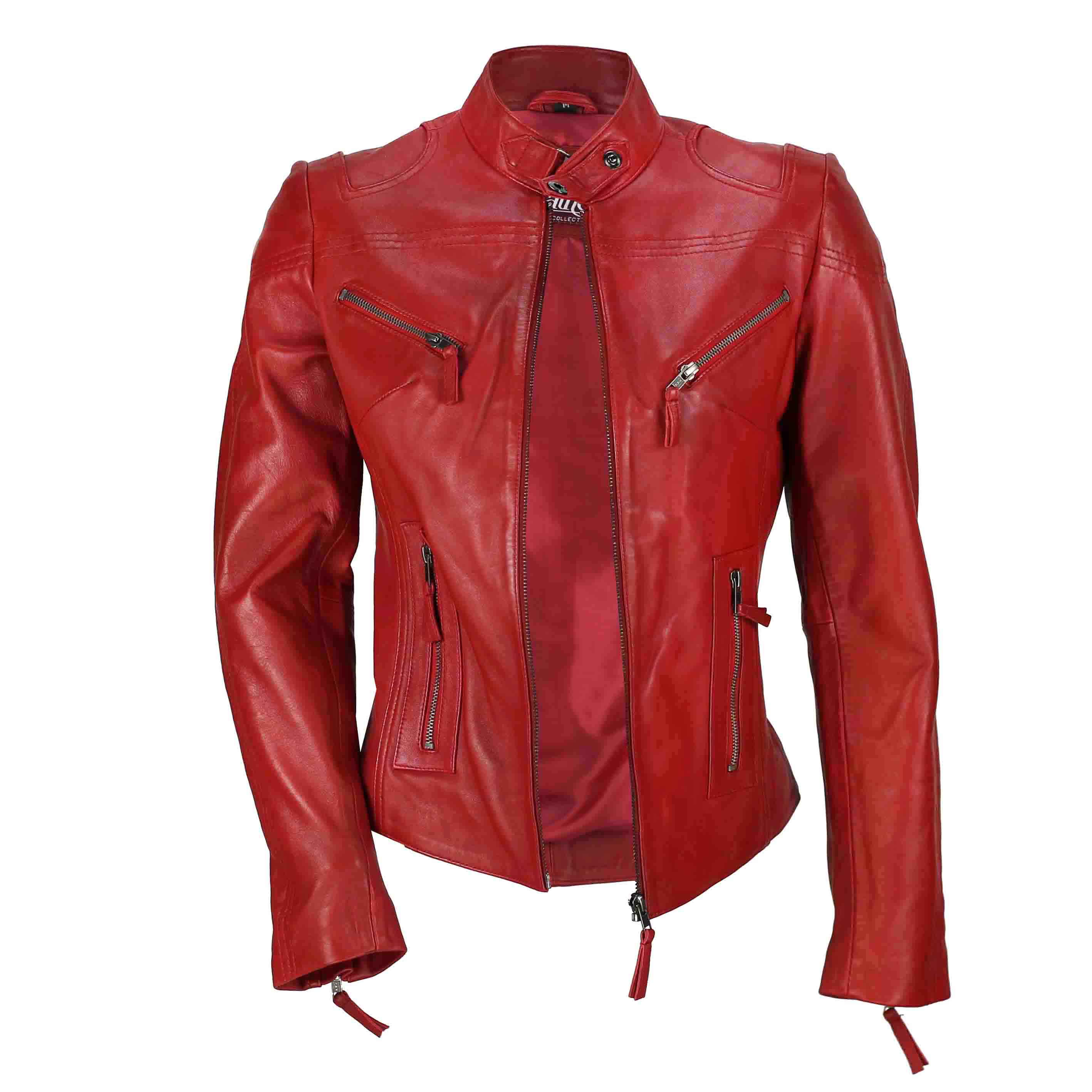 Real Leather куртка женская кожаная